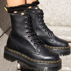 Dr. Martens JADON III Pisa Leather Platform Boots WOMENS 5 Mens 4